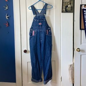 Blue Denim Overalls